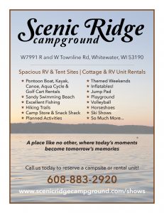 This is a Scenic Ridge Campground flyer.